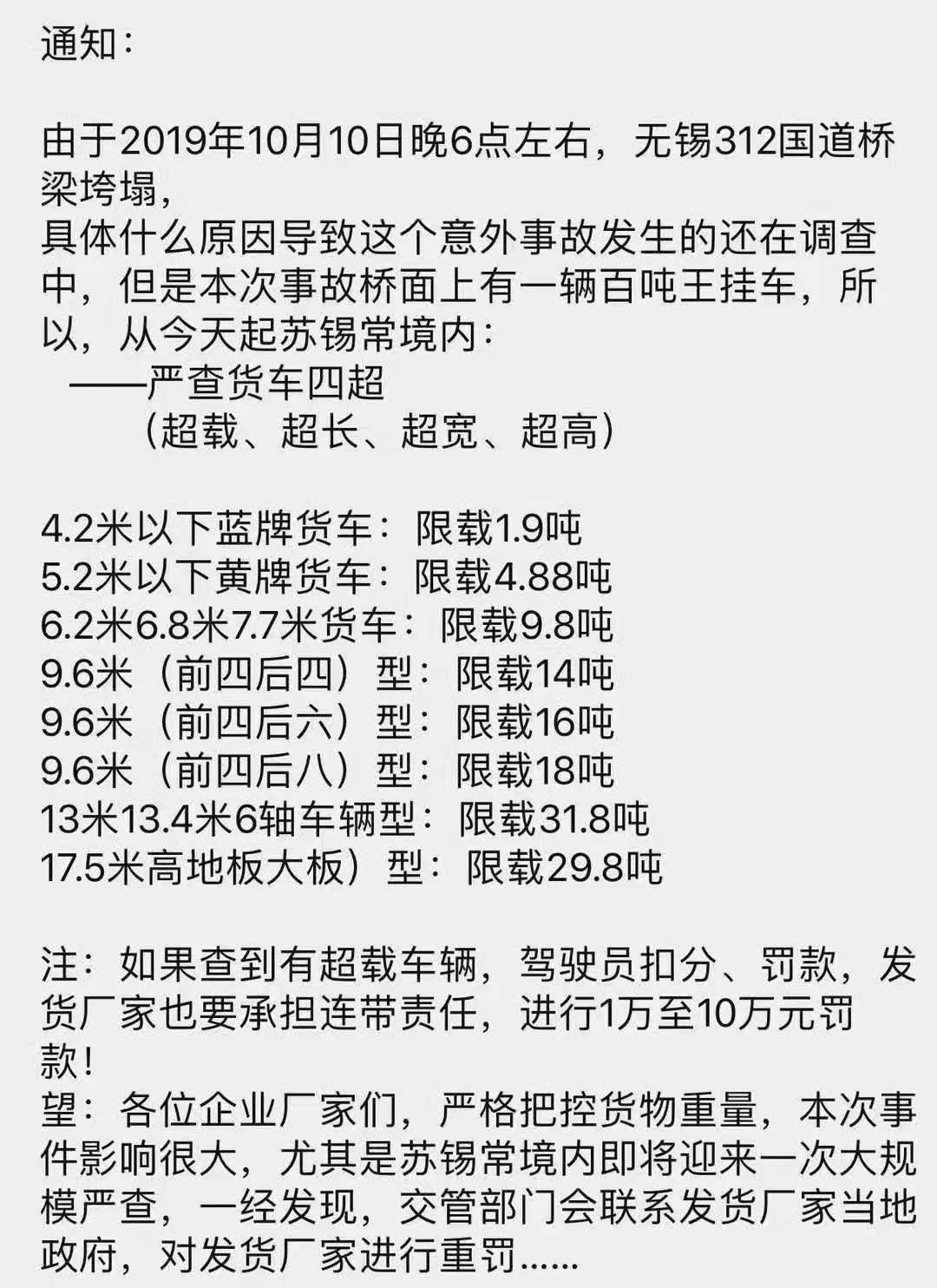 全國嚴(yán)查超載